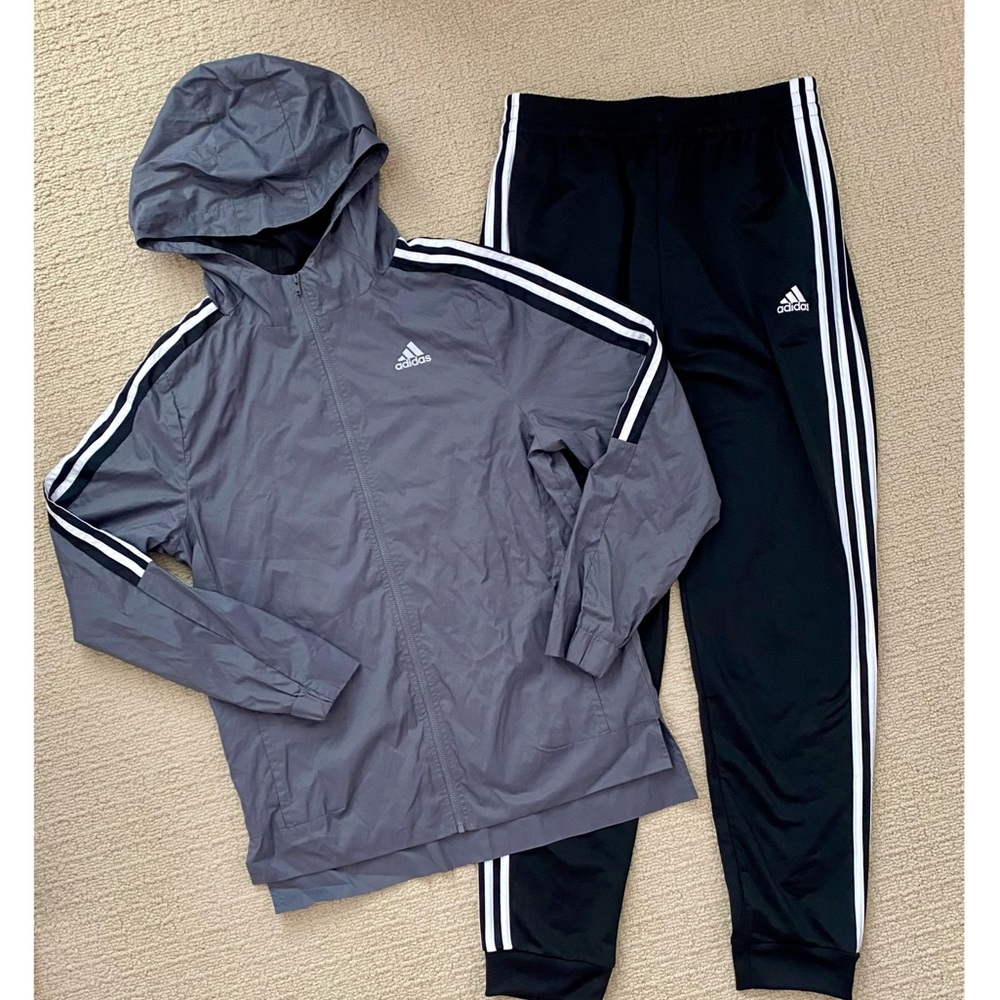 Adidas Jacket and Pants Boys Size XL (18/20)